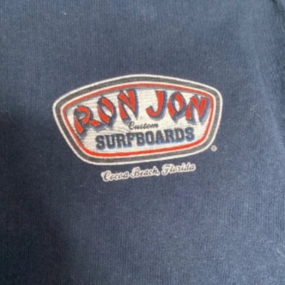 Ron Jon Surf Shop Cocoa Beach, FL Long Sleeve Crewneck Tee Size Small-Medium - Picture 5 of 6